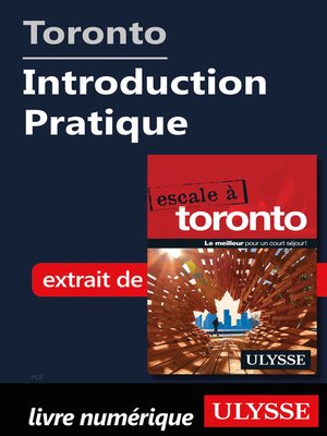 cover image of Toronto--Introduction Pratique